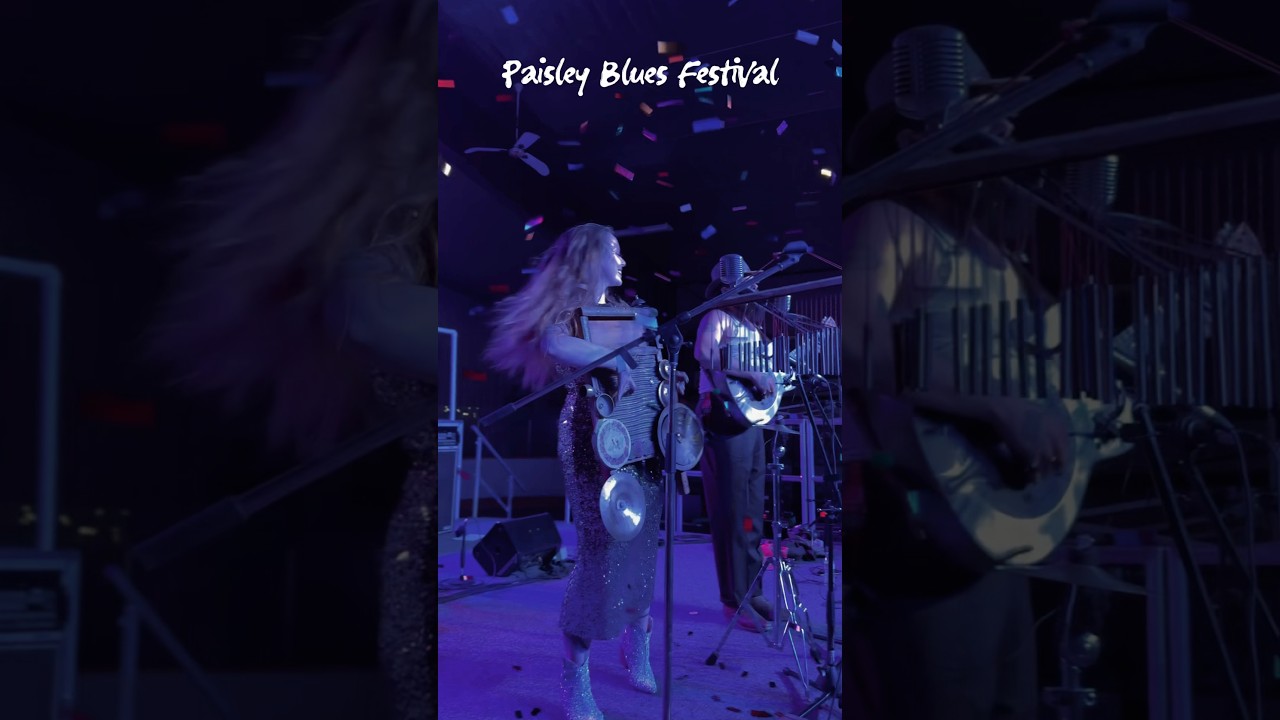Headlining Paisley Blues Festival