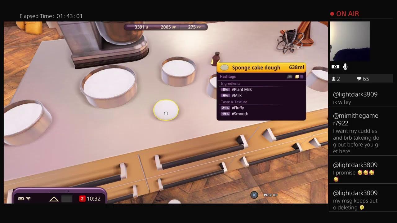 Cooking simulator
