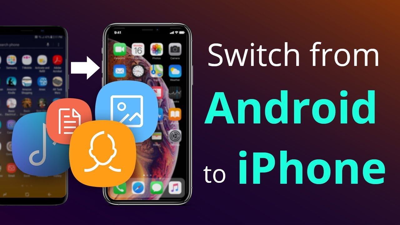 How to Transfer Data from Android to iPhone X/XS