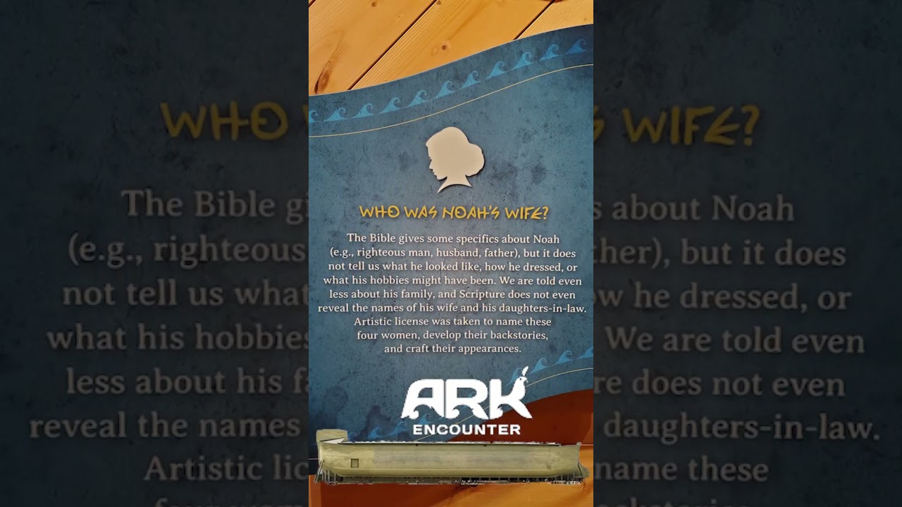 Who Was Noah's Wife? 