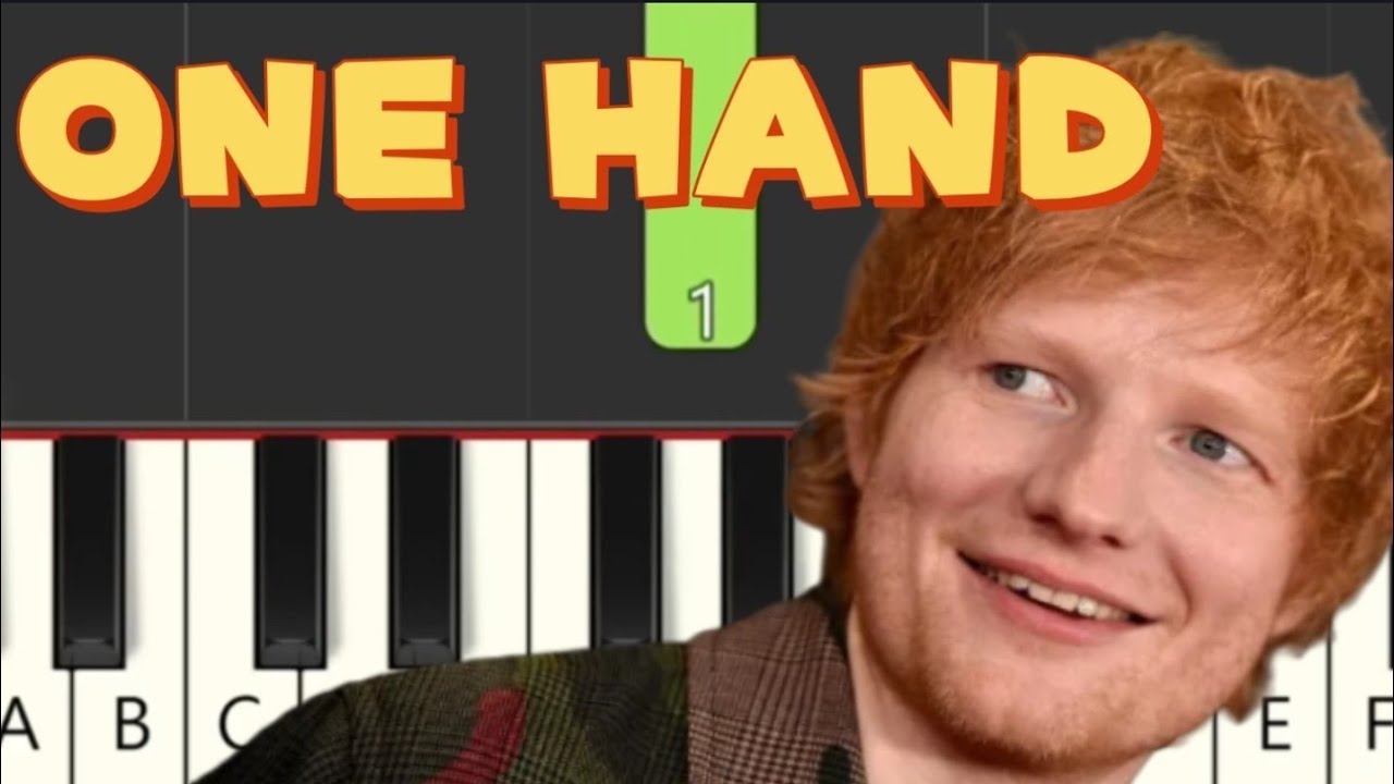 (EASY⭐3.6) Ed Sheeran - Perfect | One Hand Beginner Piano Tutorial