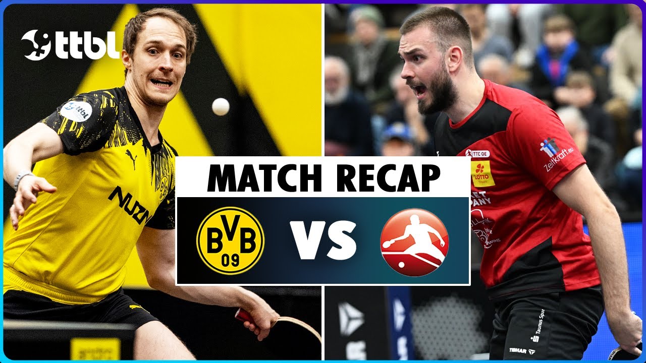 DORTMUND vs. BAD HOMBURG (Tischtennis Bundesliga Recap) | Matchday 10 | 2025/2026