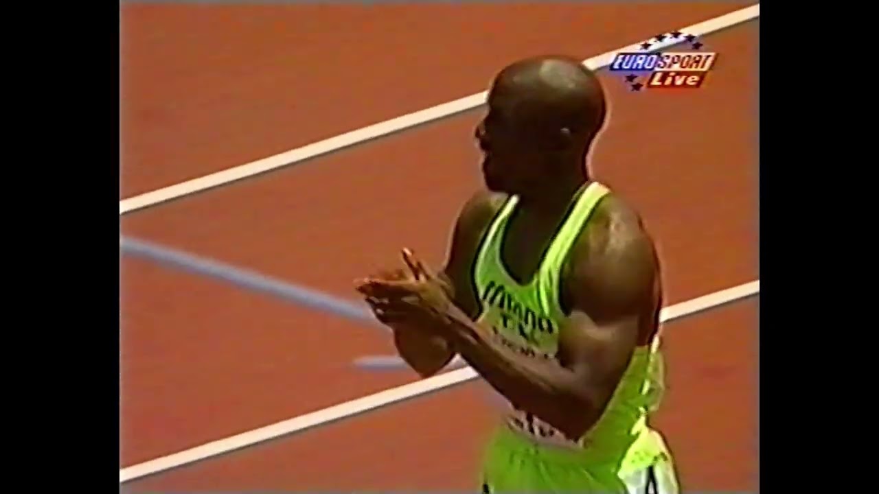 1996 Atlanta GP - Men's 100m - Dennis Mitchell 9.93