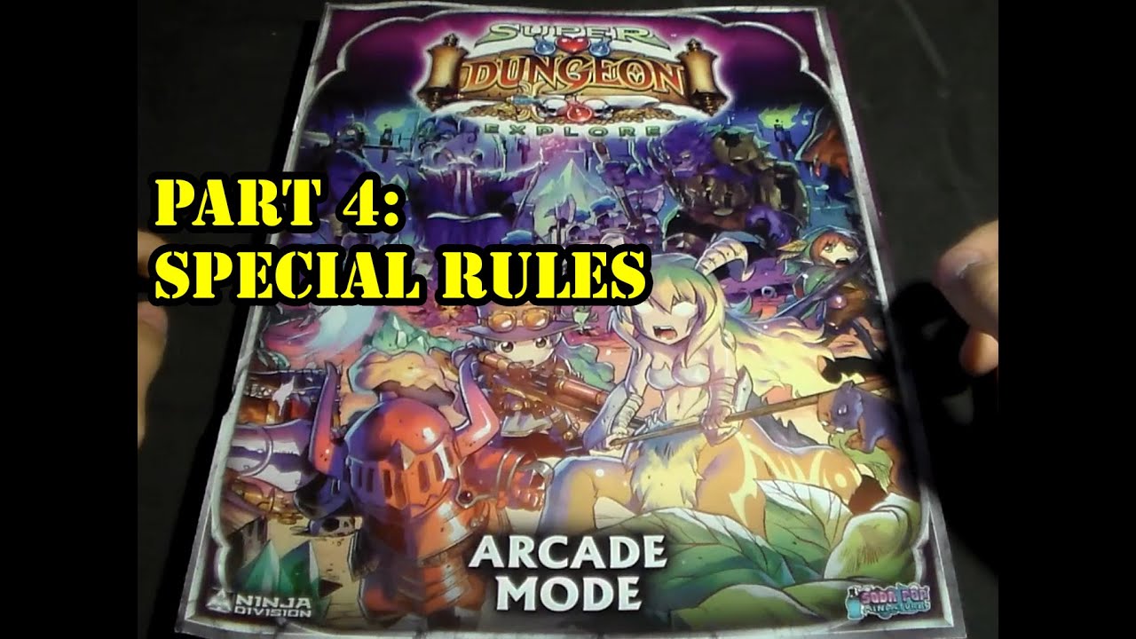 Super Dungeon Explore Arcade Mode Tutorial Part 4: Special Rules