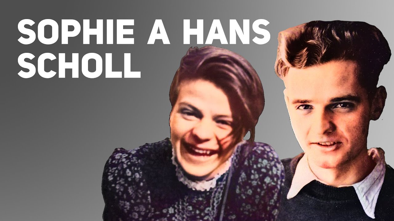 SÚRODENCI, ktorí sa postavili NACISTOM | SOPHIE a HANS SCHOLL