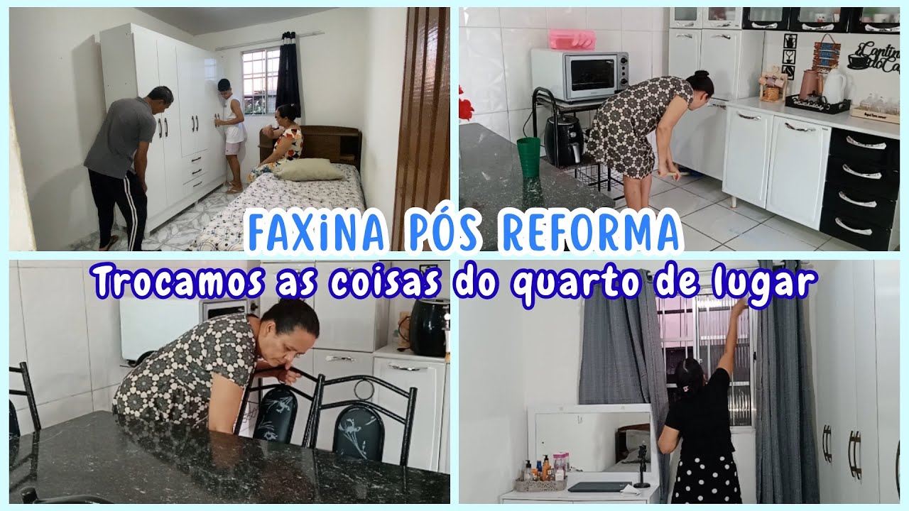 FAXINA NA COZINHA PÓS REFORMA 🥵 - REORGANIZAMOS O QUARTO DE EZEQUIAS!