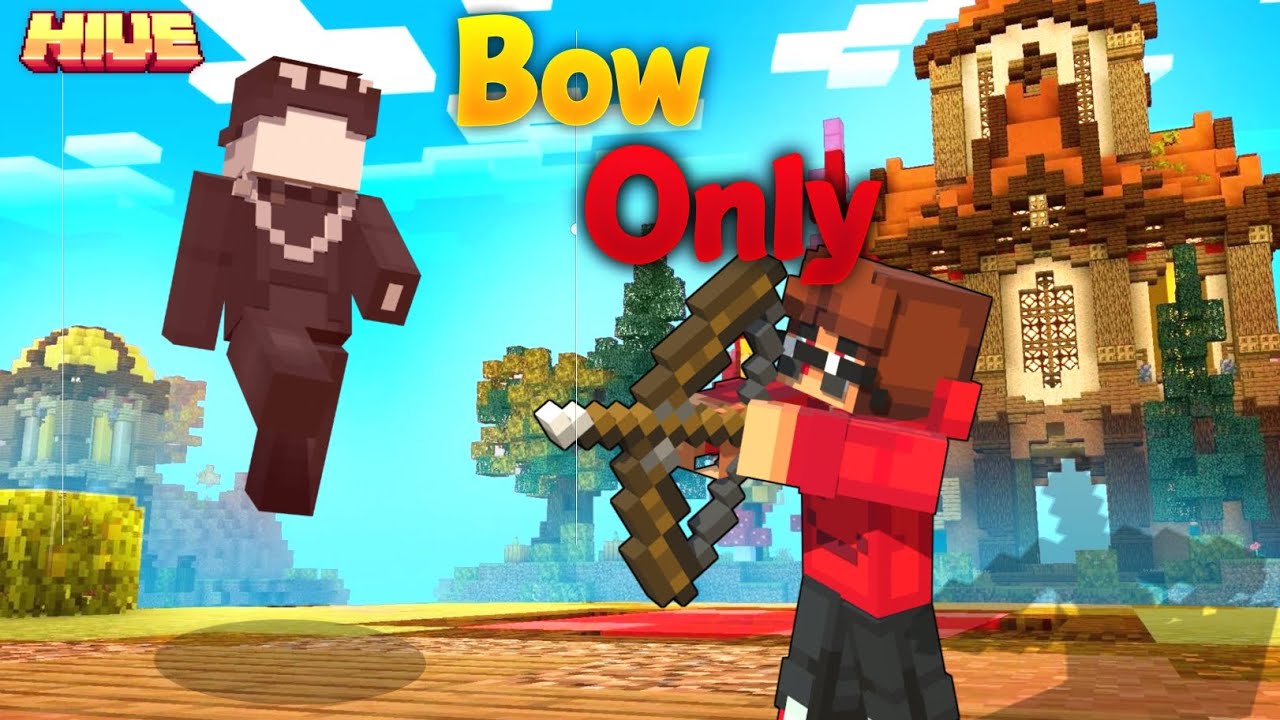 Hive Bedwars But Only Bow 🏹😱
