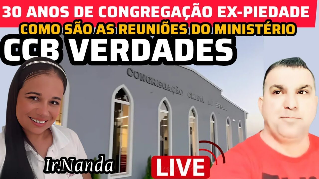 CCB- IRMÃ NANDA EX OBRA DA PIEDADE DO  RIO DE JANEIRO CONTA TODA VERDADE  DAS REUNIÃO DO MINISTERIO.