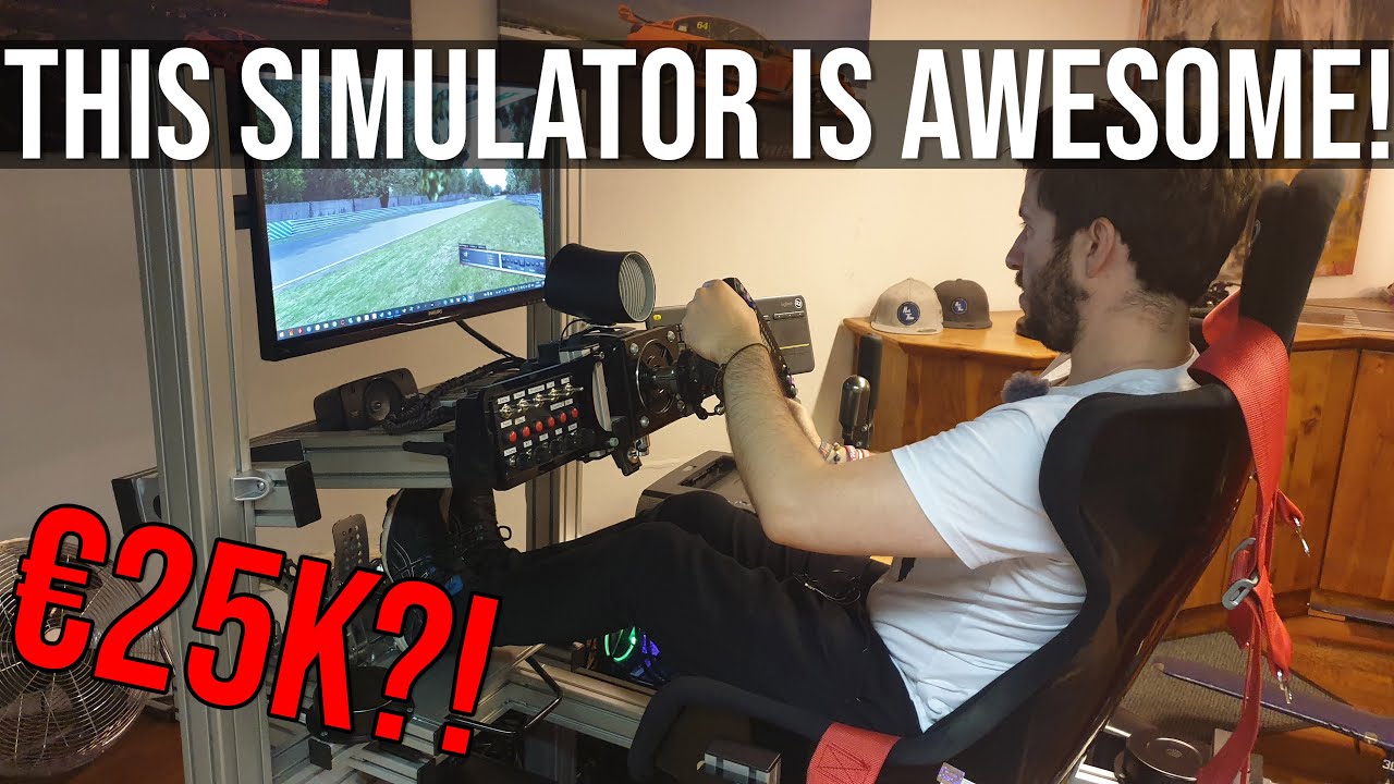 I Got To Try Out A Racing Driver's Motion Simulator!