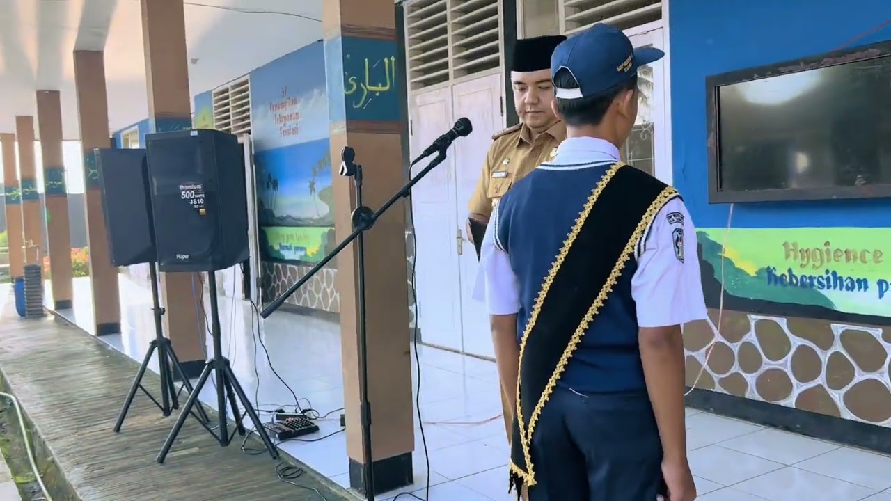 Upacara Bendera Hari Senin, 2 Februari 2026. Dengan Pembina Upacara Bapak Camat Kecamatan Ciawi 