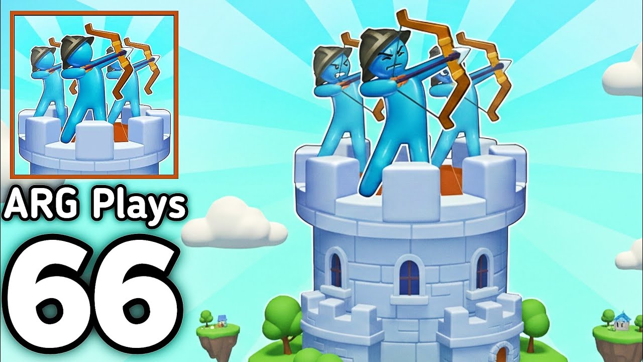 Archery Bastions - Castle War Gameplay Walkthrough Part 66 - Archery Games 
