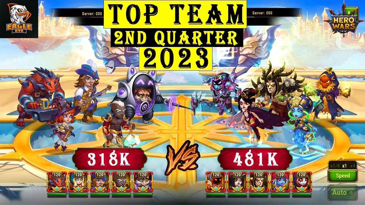 My Best Team Pick for 2nd Quarter in 2023 | Julius FAT Battles | Hero Wars Mobile