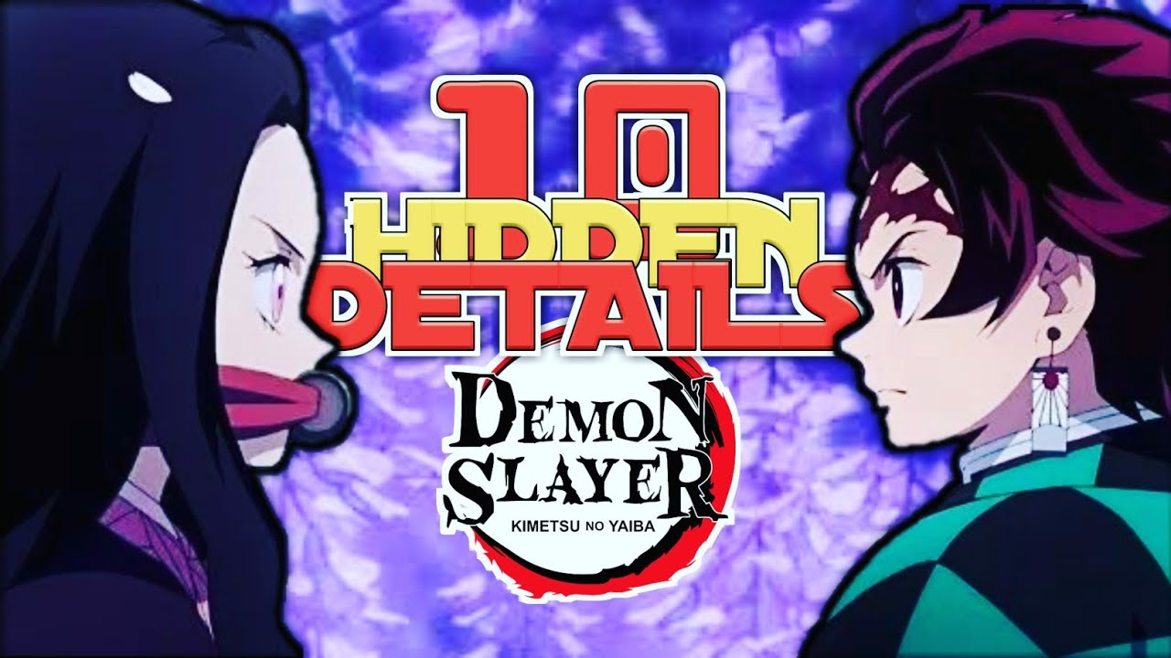 10 HIDDEN DETAILS IN DEMON SLAYER (KIMETSU NO YAIBA) || [IN HINDI] || ANIME DUB CREATION