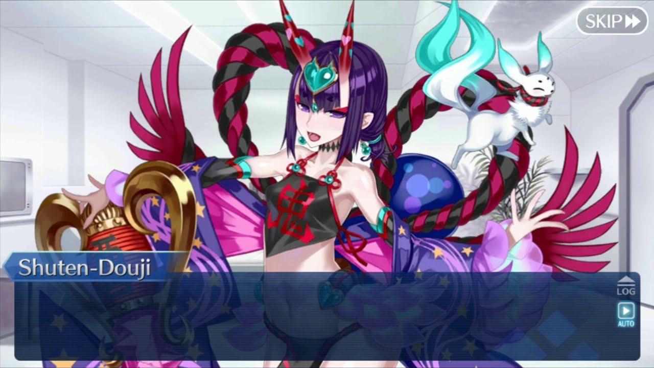 FGO NA - Shuten-Douji (Caster)'s Valentine's Scene || Voiced