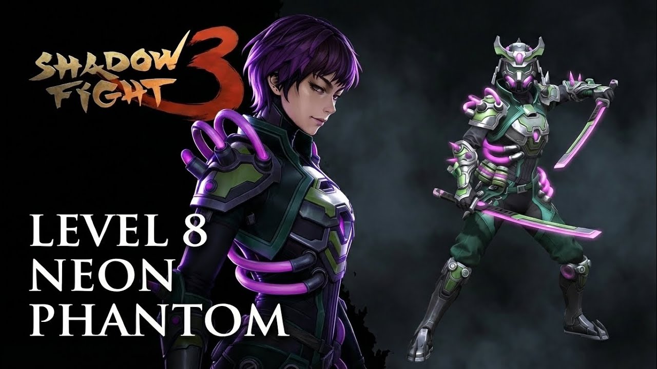 HYPER META 🤯🔥 Neon Phantom LVL 8 is a Game Breaker - Shadow Fight 3 New Level 8 Set Early Review 🗞️