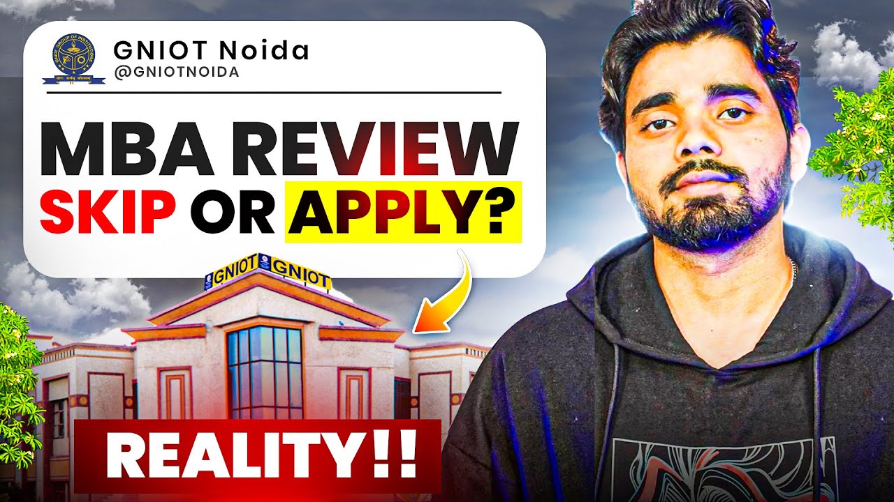 GNIOT Greater Noida MBA Review 2025 🔍 | 📘 MBA Curriculum | 💸 ROI | ✅ Pros ❌ Cons | 🤔 Apply or Skip?
