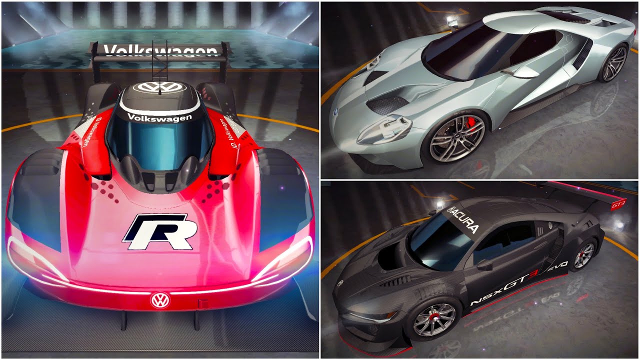 Asphalt 8, Ascending To ELITE League, Volkswagen IDR, Acura NSX GT3 Evo & Ford GT 2017