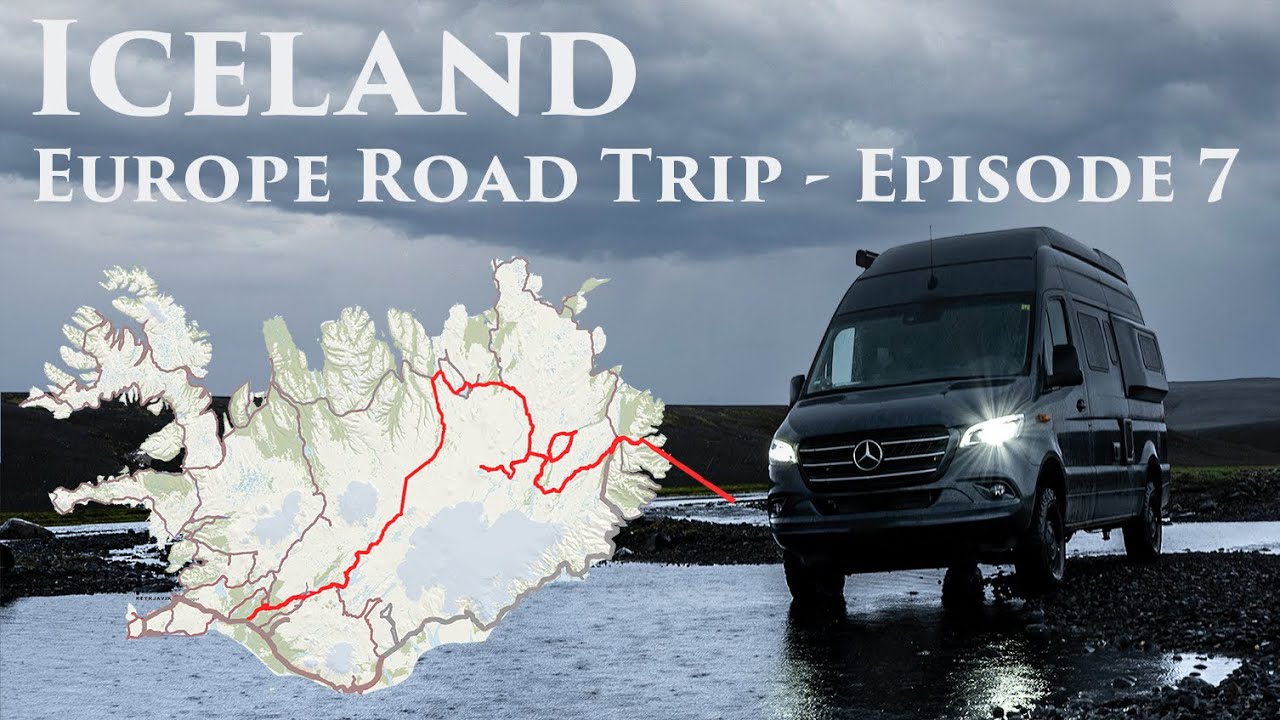 Europe Road Trip #7 • Iceland, Last Days in Iceland • With a Mercedes Sprinter 4x4