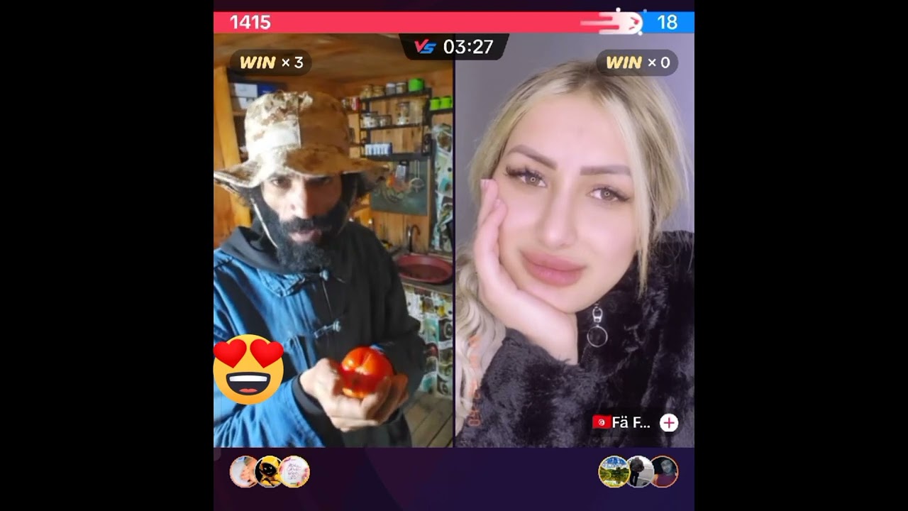 يوميات بوخشبة/ بوخشبة مع زلة تونسية 😱😍  ..لايف تيك توك اسطوري تشبع ضحك مع بوخشبة 😱🤣🇩🇿
