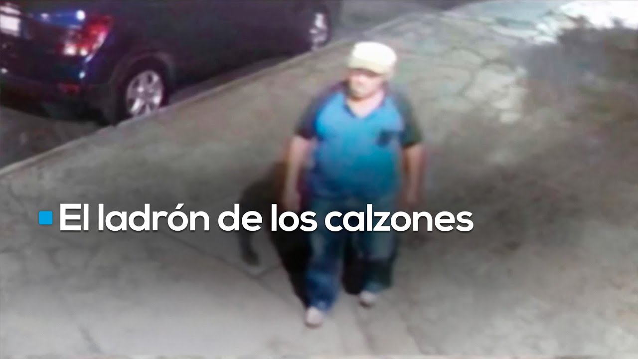 El ladrón de calzones | Un sujeto asaltó una tienda de ropa interior femenina