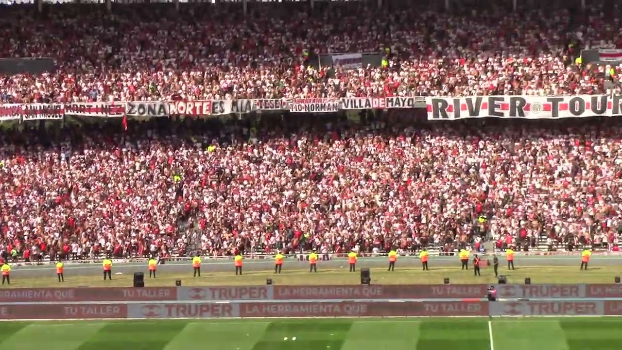 DUELO HINCHADAS BOCA VS RIVER CLASICO CUARTOS FINAL COPA CORDOBA 2024