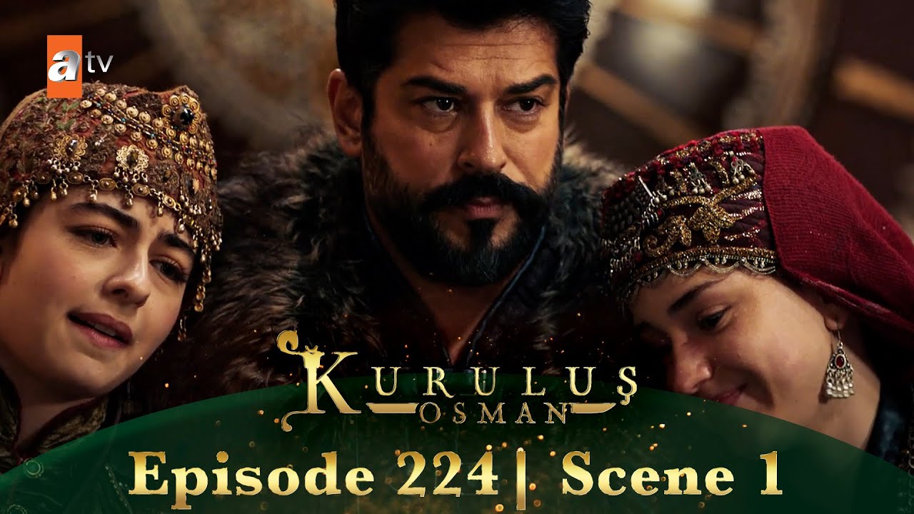 Kurulus Osman Urdu | Season 6 Episode 224 Scene 1 I Mere liye meri betiyaan khana banayengi!
