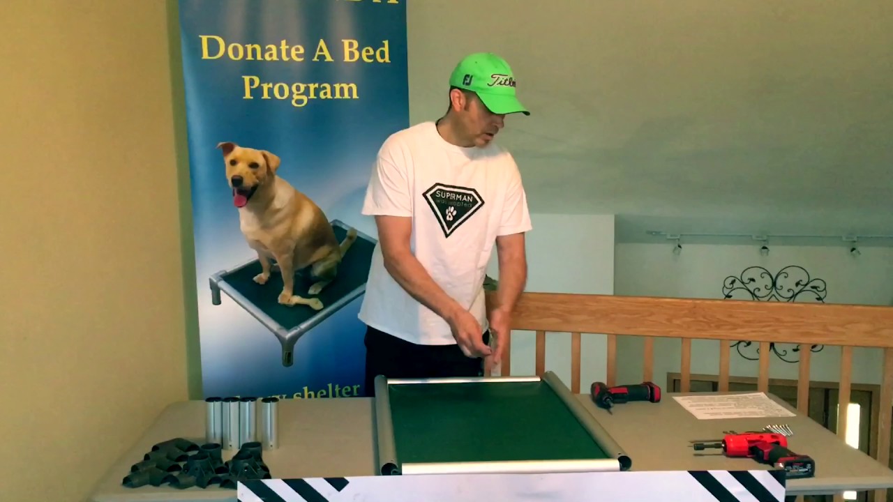 Kuranda dog bed assembly