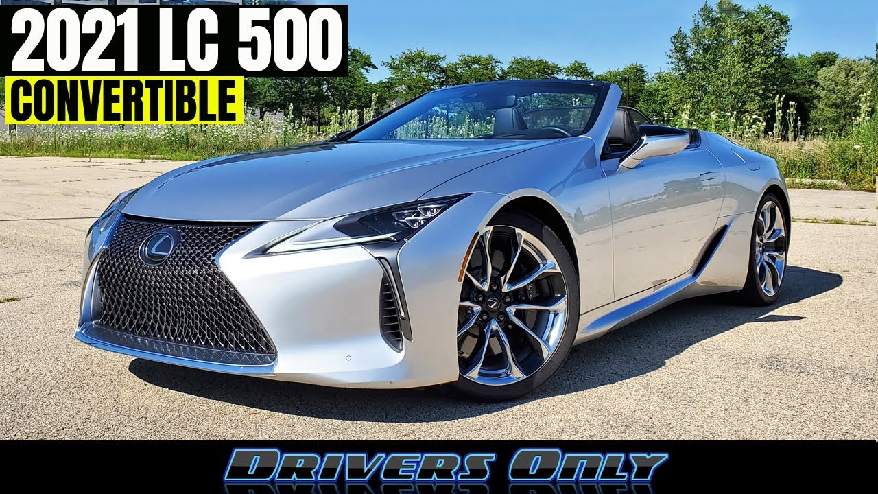 2021 Lexus LC 500 Convertible - Best Looking Convertible in the World