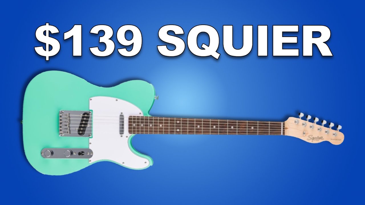 I Bought the Cheapest Squier Debut Telecaster on Amazon