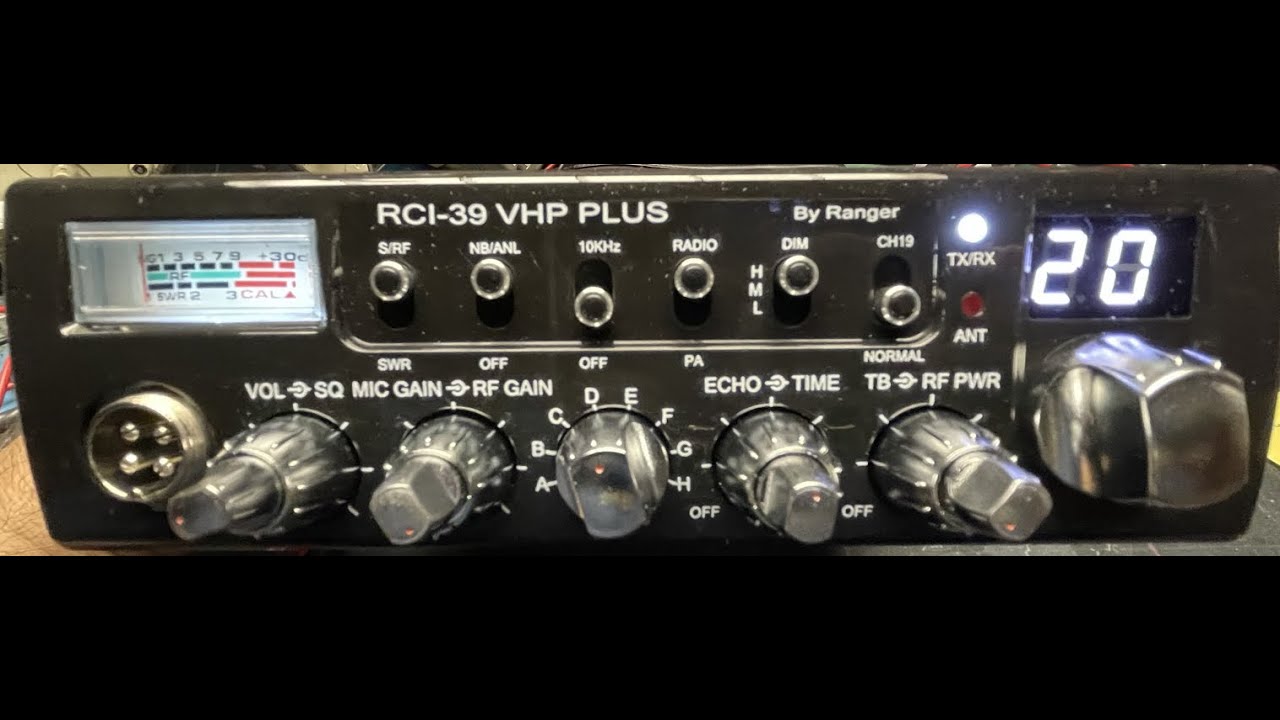 Let's Take a Look: Ranger RCI-39vhp Plus, high power mobile radio