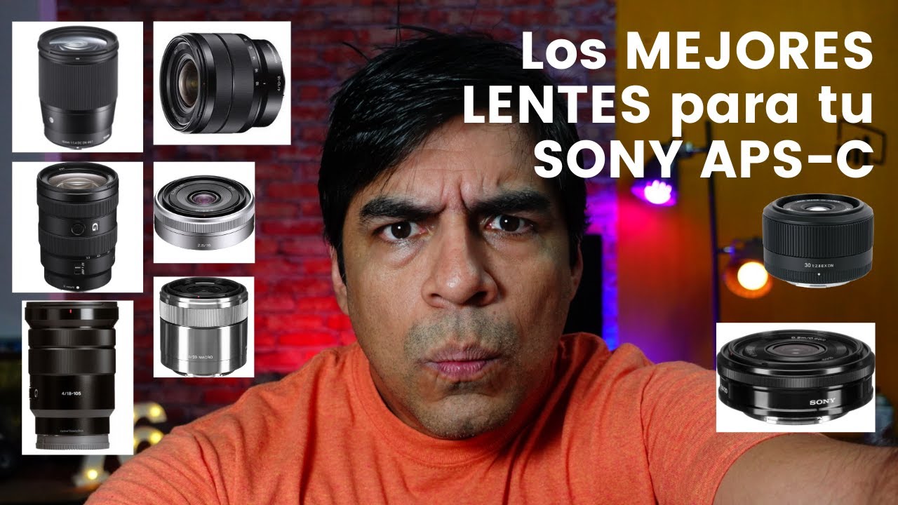 Todos los Mejores Lentes para tu cámara Sony a6000/a6400/a6500 para TODA Actividad.