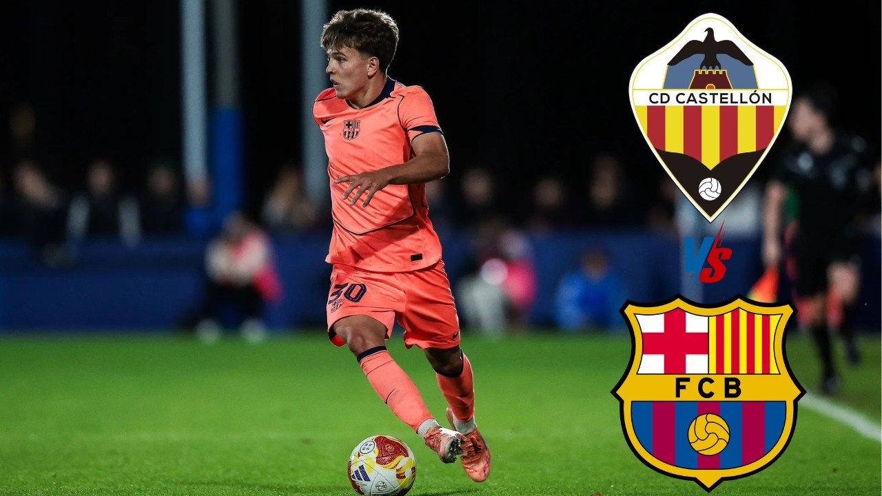 LIVE MATCH: Bar&ccedil;a Atl&egrave;tic vs CD Castell&oacute;n B | English Commentary