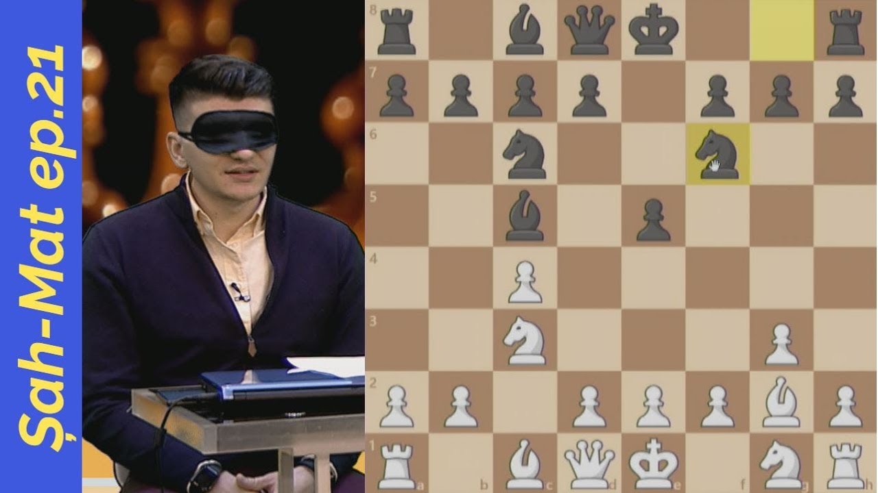 Șah-Mat la TVR 1, ep.21: Gabriel Grecescu | Şah-orb!