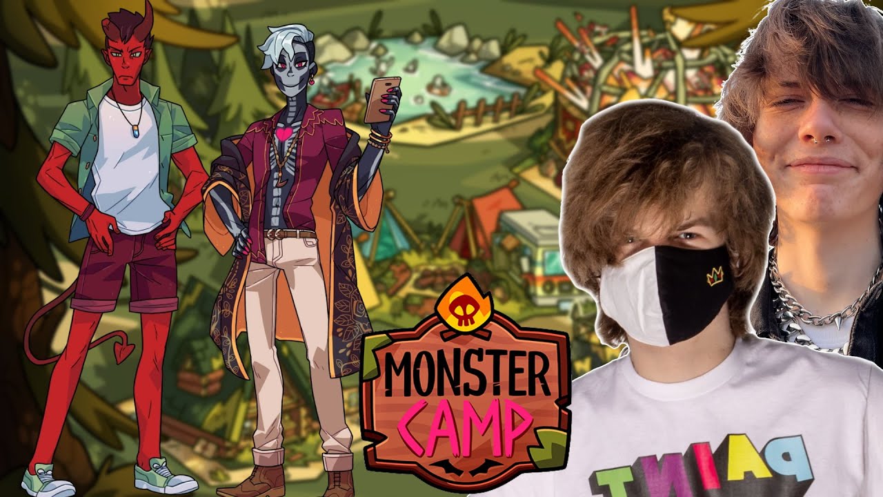 Ranboo and Billzo Try to get Dates in a video game - Monster Prom 2