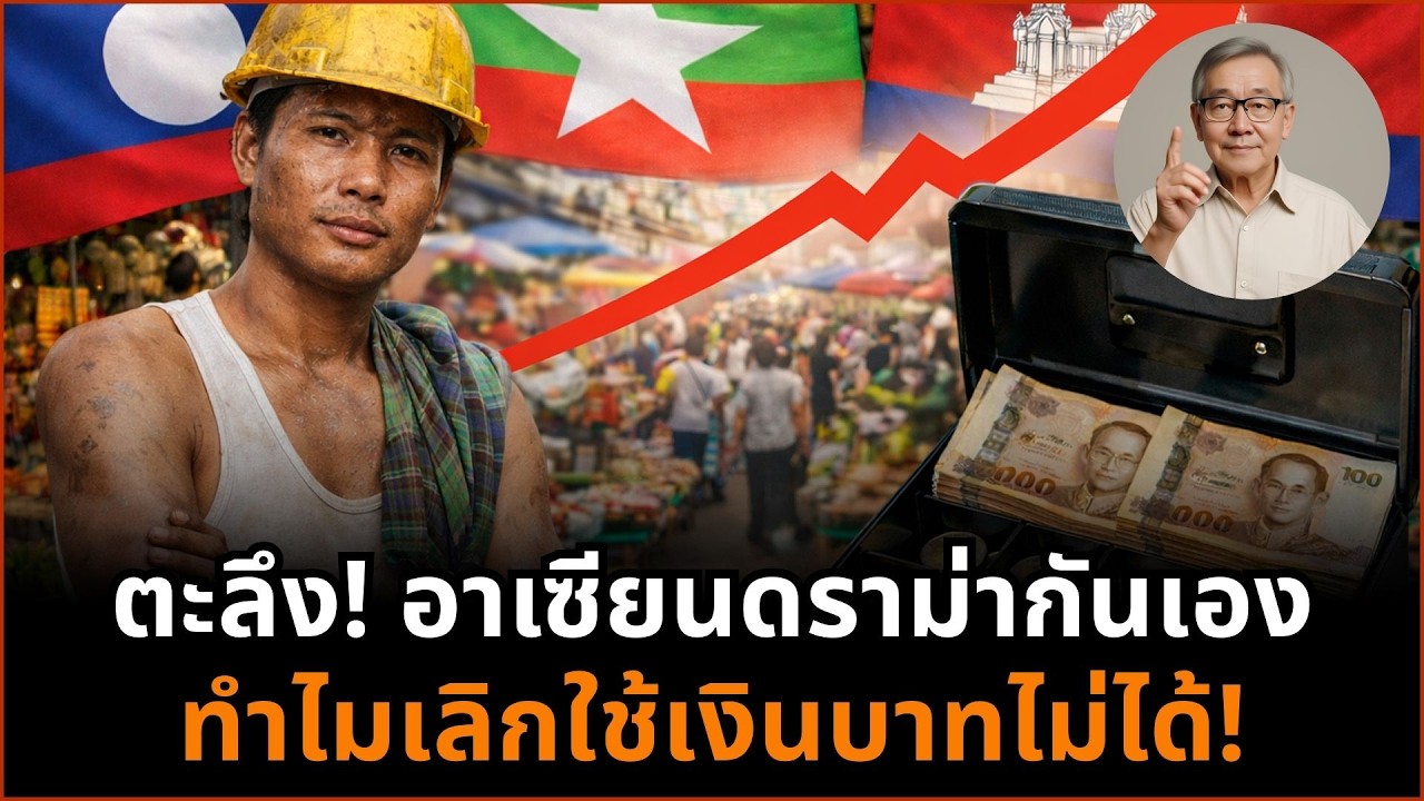 อึ้ง! อำนาจเงียบของไทย ทำไมลาว-เมียนมา-กัมพูชาใช้เงินบาทในชีวิตประจำวัน?