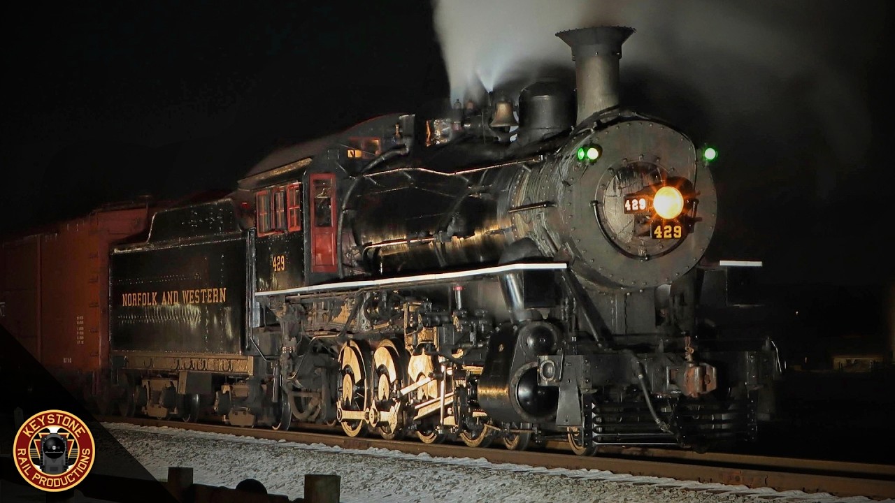 Norfolk & Western 429: The Blacksburg Mixed (4K)