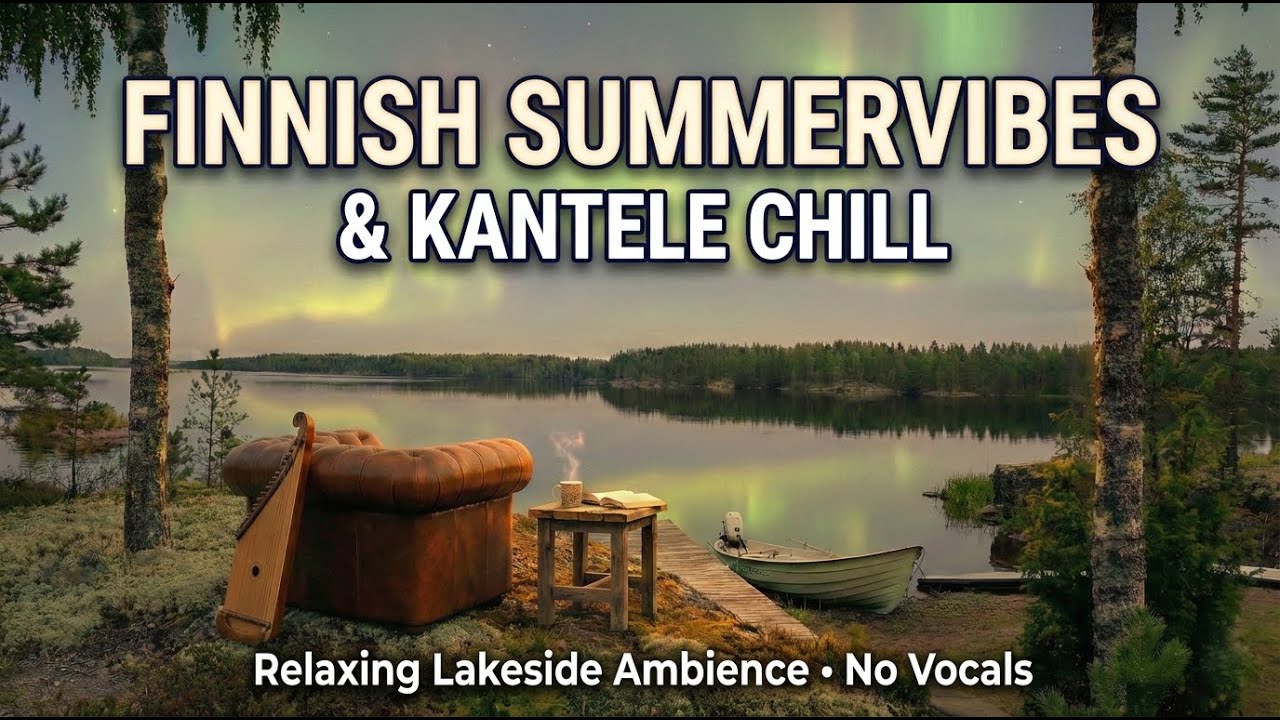 Finnish Summervibes ✨ Lakeside Kantele Chill