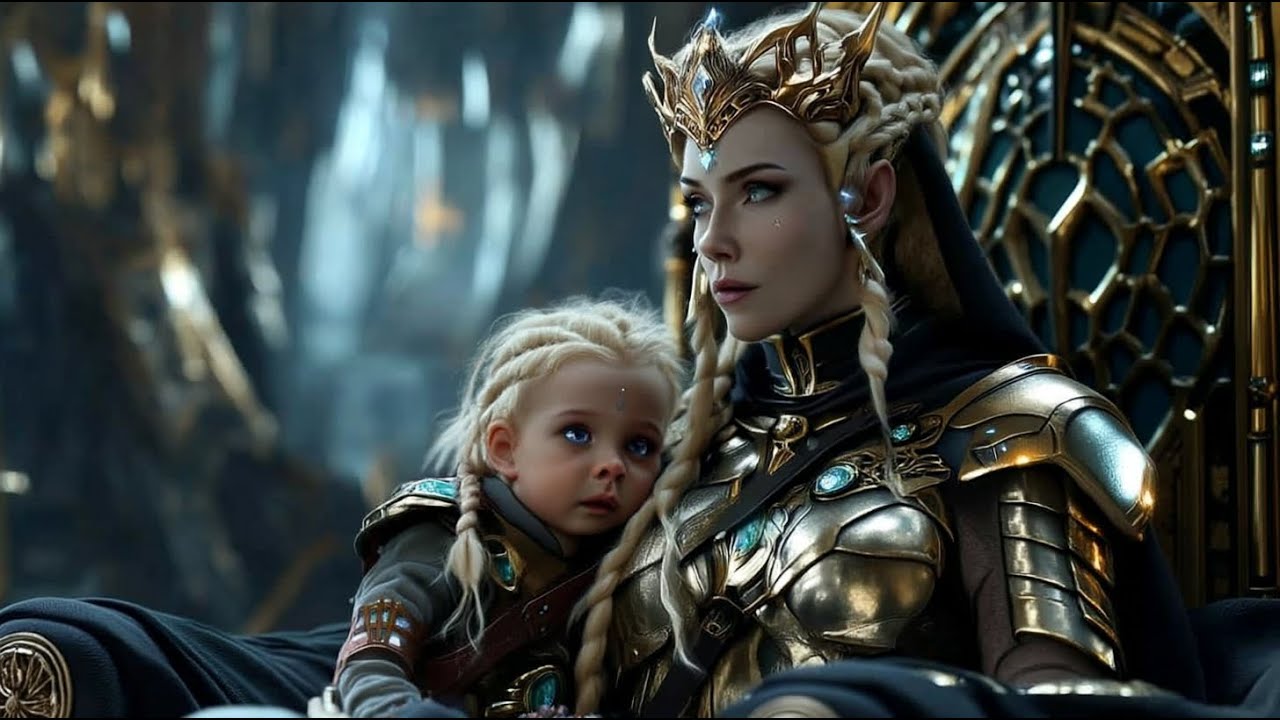 The Alien Child Ignored Everyone and Ran to Me. The Queen Said, 