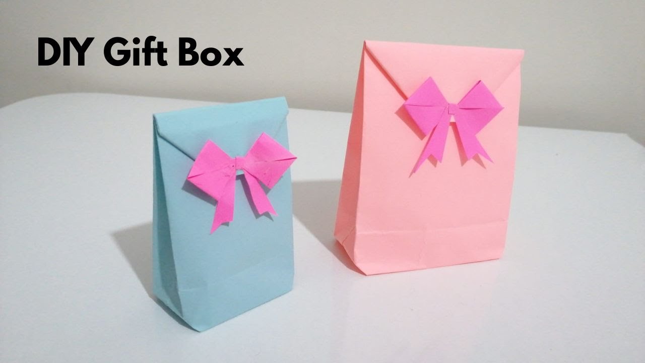 🎀 Beautiful DIY Gift Box | Creative Gift Idea for Birthday or Christmas | Cute Box Craft | Origami