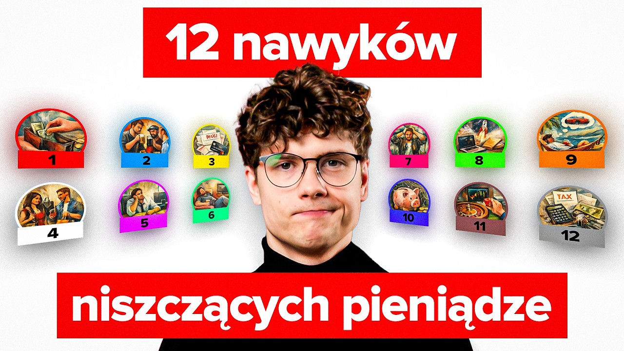 12 nawyków, które utrzymują Cię w BIEDZIE (i jak je pokonać)