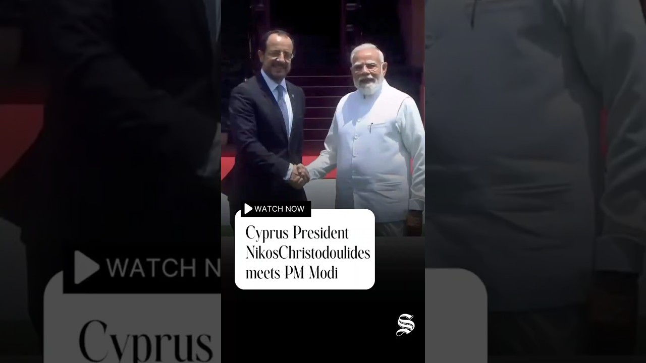 Cyprus President Nikos Christodoulides meets PM Modi in Delhi | #TheStatesman