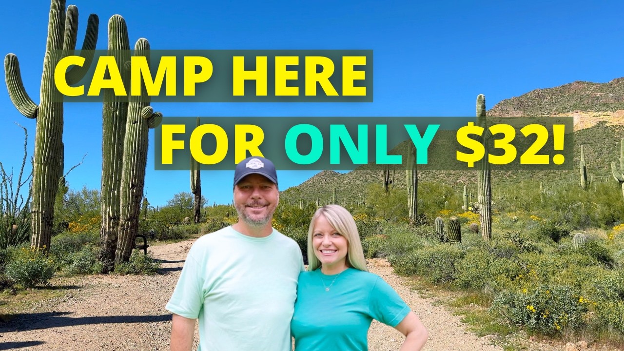 Serene RV Camping in Scenic Mesa, AZ! (Usery Mountain Regional Park)