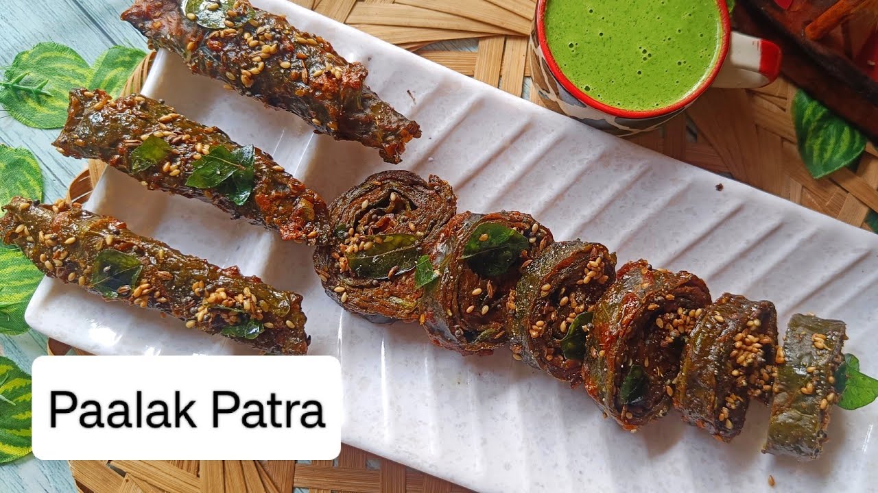 |Paalak Patra|Spinach Patra|Easy Gujrati Snack|पालक पात्रा|Dilse Foodie Re|