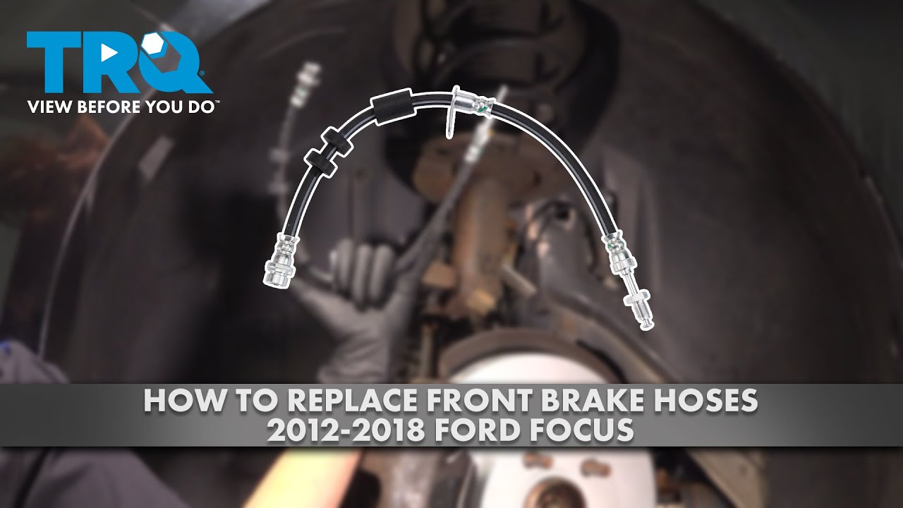 How to Replace Front Brake Hoses 2012-2018 Ford Focus