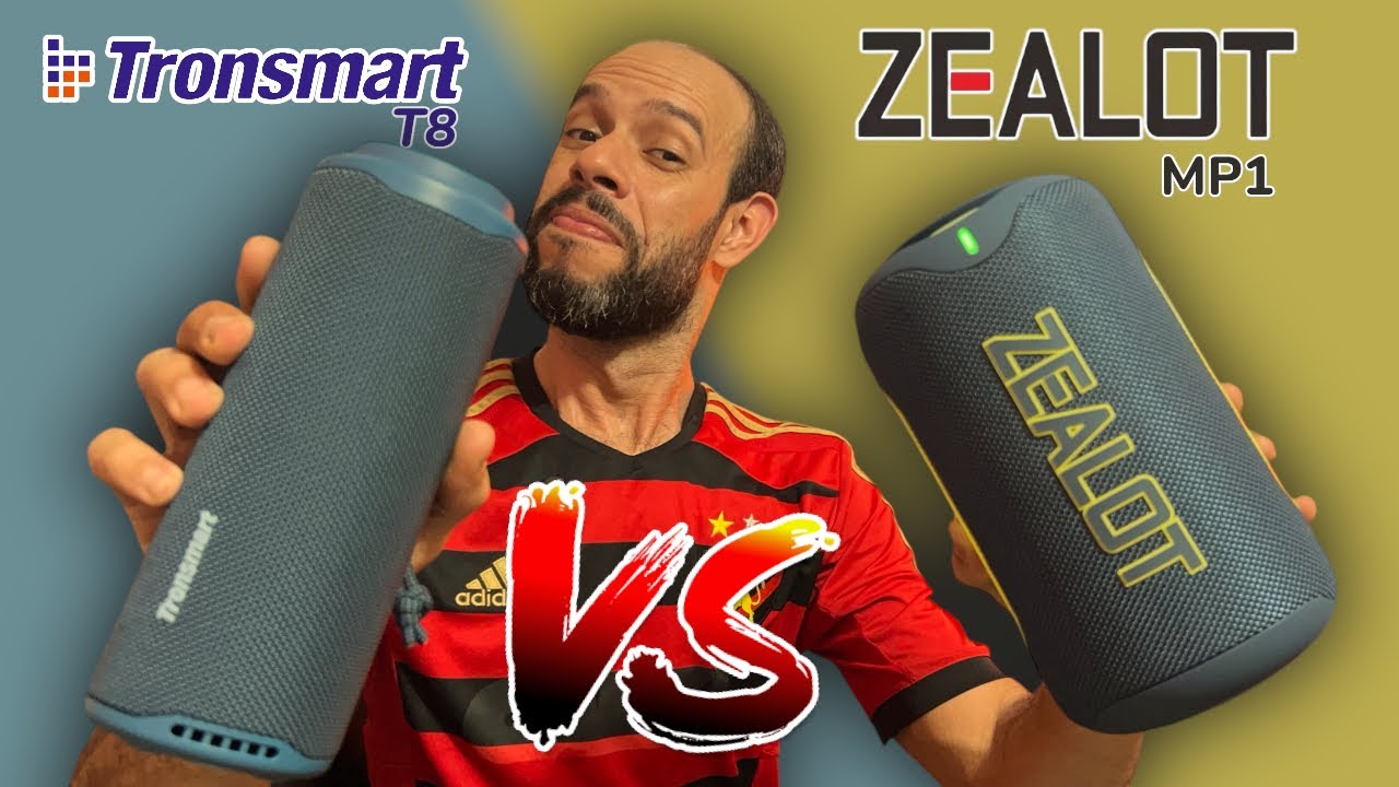 TRONSMART T8 vs ZEALOT MP1 - Quem levou a melhor nesse comparativo de áudio?