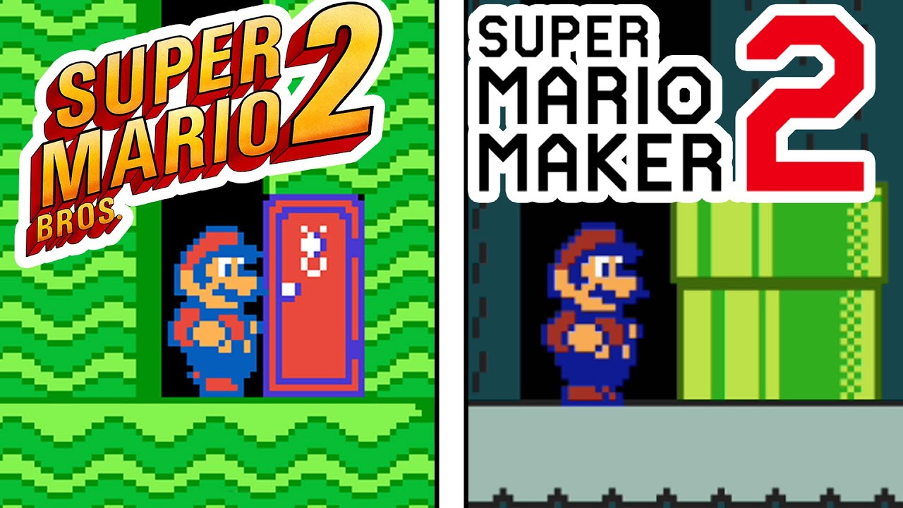 Can you Remake Super Mario Bros 2 in Super Mario Maker 2?
