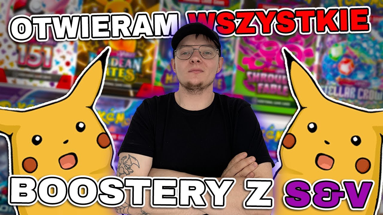 Otwieram boostery z KAŻDEGO dodatku ery SCARLET&VIOLET!