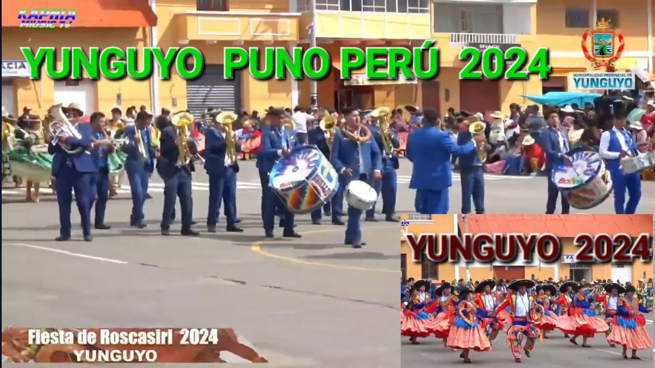 YUNGUYO PUNO 2024 GRAN ROSACASIRIS Costumbres y tradiciones Rosacasiri 2024