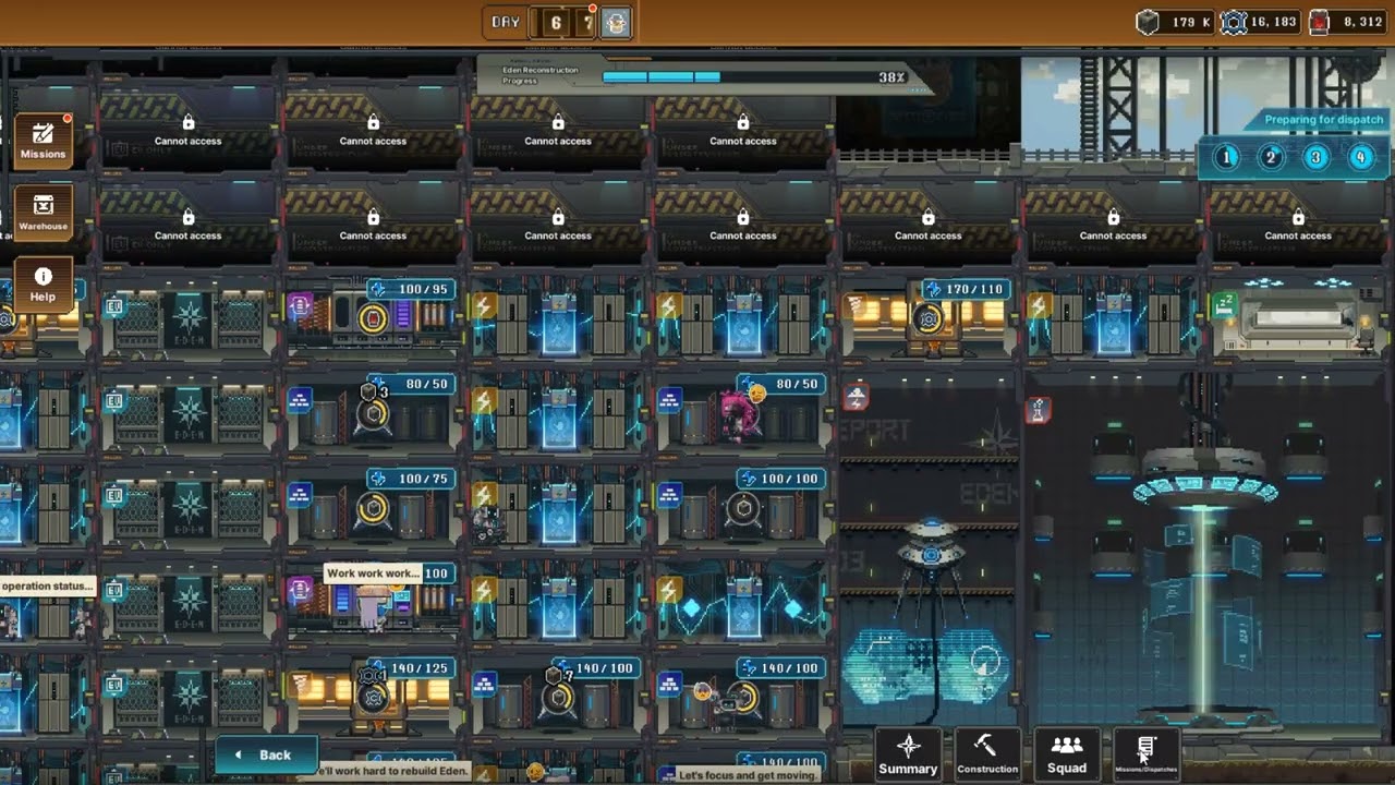 【NIKKE】 Event GODDESS FALL Mini Game | Rebuild EDEN Mission 10 to 16