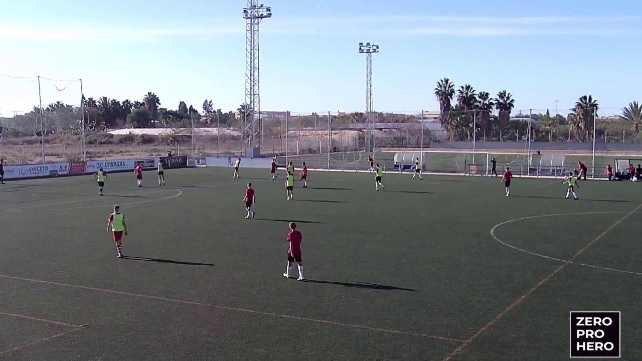 Partido de entrenamiento completo UD La Cañada
